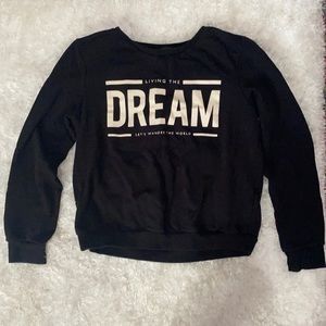 Semi crop sweater black